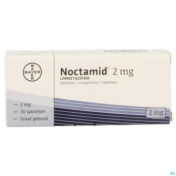 Noctamid 2 mg comp 30 x 2 mg