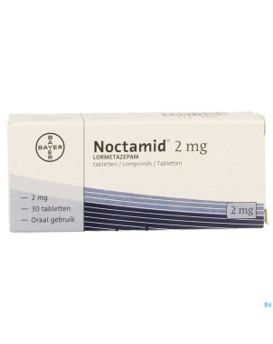 Noctamid 2 mg comp 30 x 2 mg