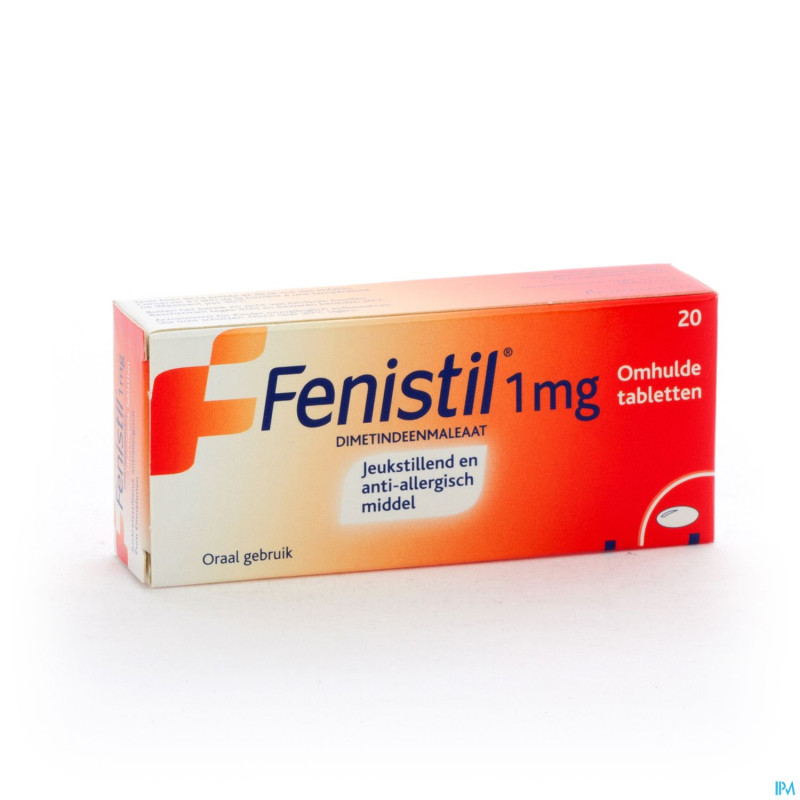 Fenistil drag  20 x 1 mg