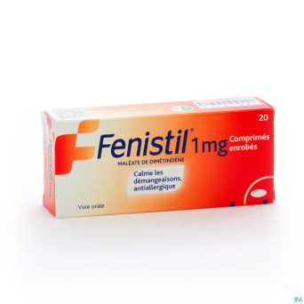 Fenistil drag  20 x 1 mg