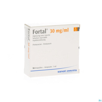 Fortal amp 10 x 30 mg/1 ml