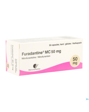 Furadantine mc caps  50 x  50 mg