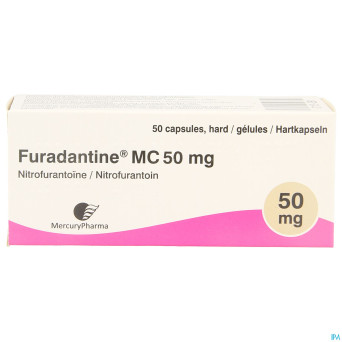 Furadantine mc caps  50 x  50 mg
