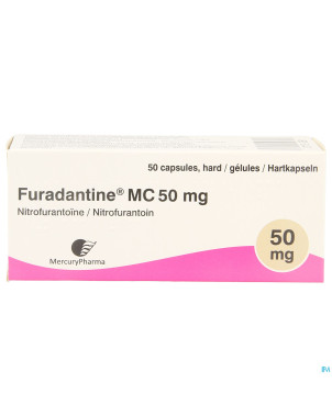Furadantine mc caps  50 x  50 mg