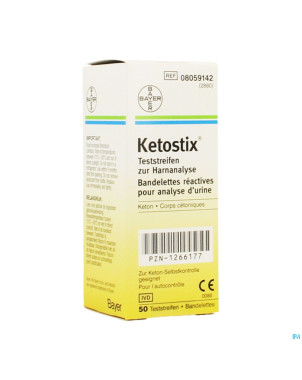 Ketostix strips 50    a2880 b51