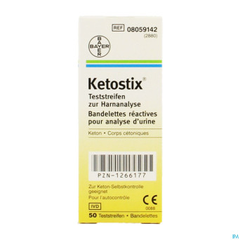 Ketostix strips 50    a2880 b51