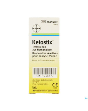 Ketostix strips 50    a2880 b51