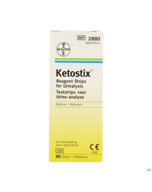 Ketostix strips 50    a2880 b51