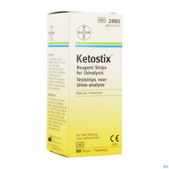 Ketostix strips 50    a2880 b51