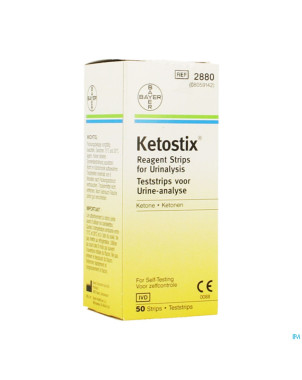 Ketostix strips 50    a2880 b51