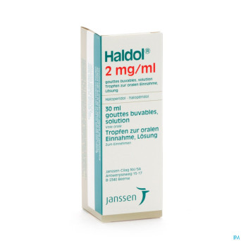Haldol gutt 1 x 30 ml  2 mg/1 ml