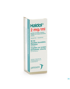Haldol gutt 1 x 30 ml  2 mg/1 ml