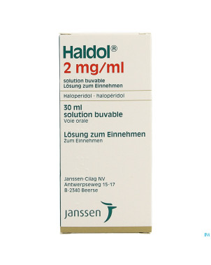 Haldol gutt 1 x 30 ml  2 mg/1 ml