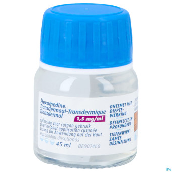 Hexomedine sol  45ml transcut