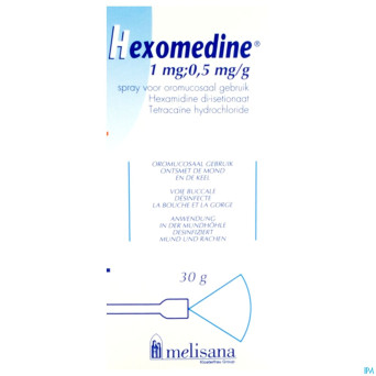 Hexomedine collut spray 30 g