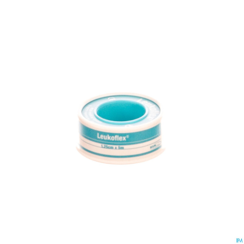 Leukoflex fourreau sparadrap    1,25cmx5m 0112100
