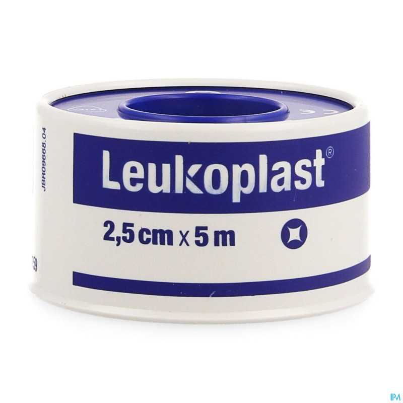 Leukoplast impermeable fourreau 2,50cmx5m 1 232200