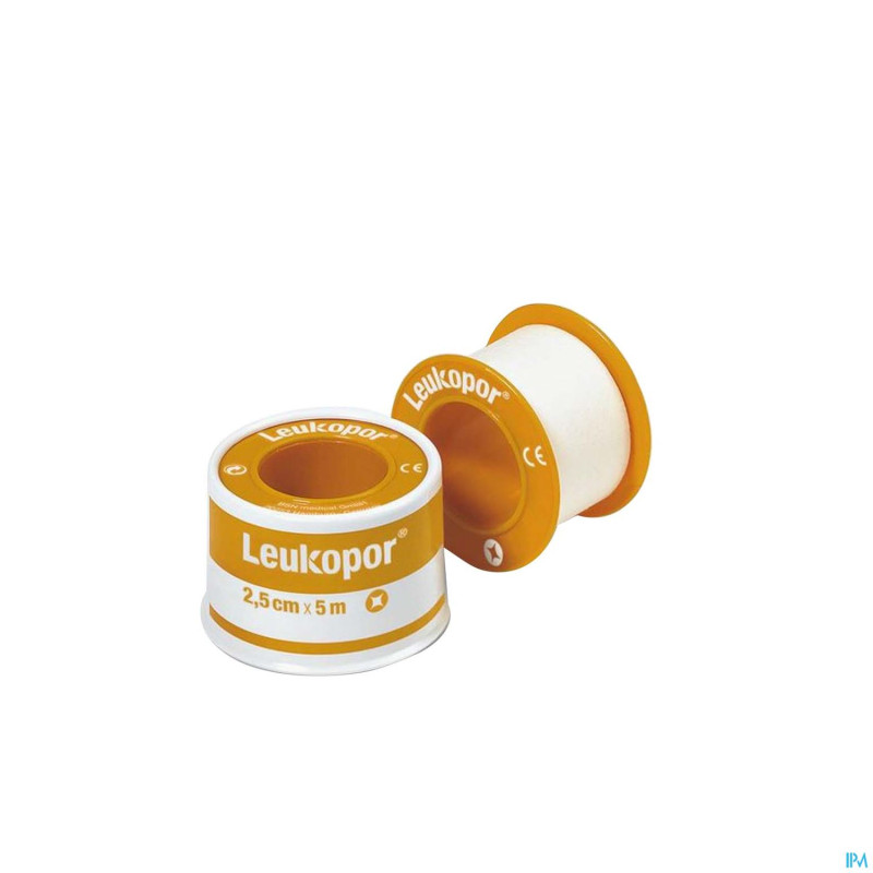 Leukopor fourreau sparadrap  2,50cmx5,0m 1 0247200