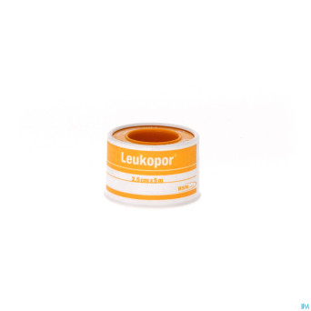 Leukopor fourreau sparadrap  2,50cmx5,0m 1 0247200
