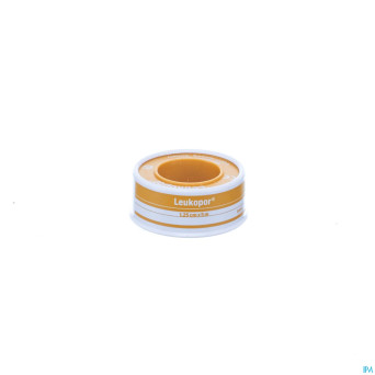 Leukopor fourreau sparadrap  1,25cmx5,0m 1 0247100