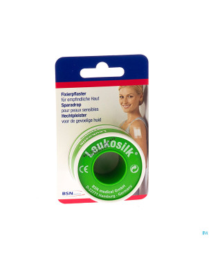 Leukosilk fourreau sparadrap   2,50cmx5m 1 0102200