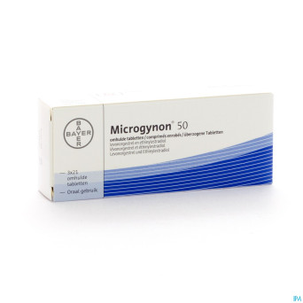 Microgynon 50 drag  3 x 21