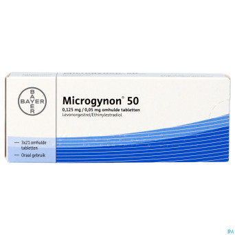 Microgynon 50 drag  3 x 21