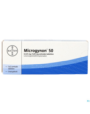 Microgynon 50 drag  3 x 21