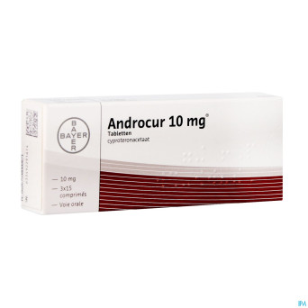 Androcur 10 mg 3 x 15 comp.