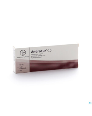 Androcur 10 mg 3 x 15 comp.
