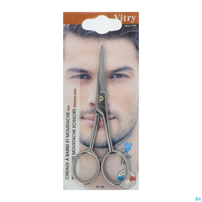 Vitry classic ciseaux moustache inox    1033