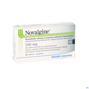 Novalgine comp. oblong 20 x 500 mg