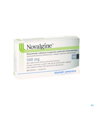 Novalgine comp. oblong 20 x 500 mg