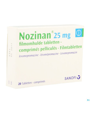 Nozinan comp  20 x  25 mg