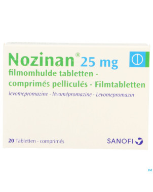 Nozinan comp  20 x  25 mg