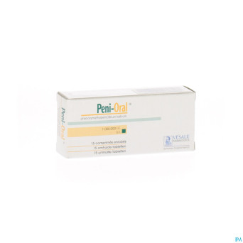 Peni oral comp  15 x 1000000 u