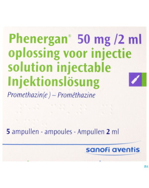 Phenergan amp 5x50mg/2ml