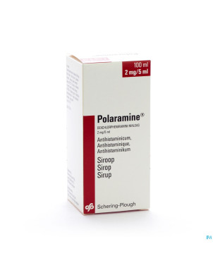 Polaramine sir 1 x 100 ml  2mg/5ml