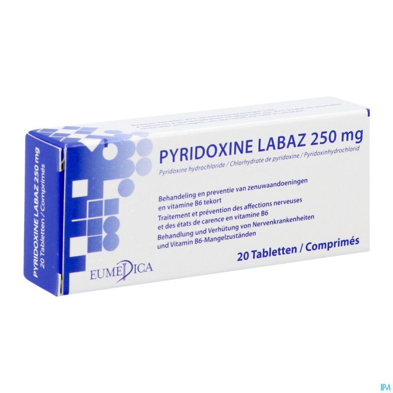 Pyridoxine comp. 20x250mg