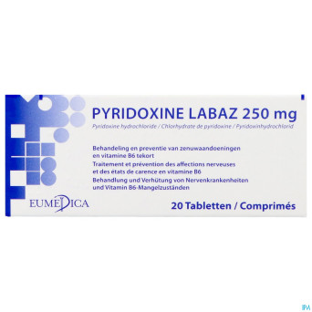 Pyridoxine comp. 20x250mg