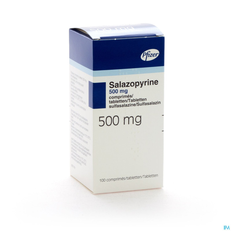Salazopyrine comp  100 x 500 mg