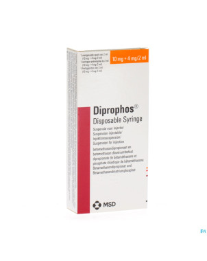 Diprophos ds seringue preremplie 1x10mg-4mg/2 ml