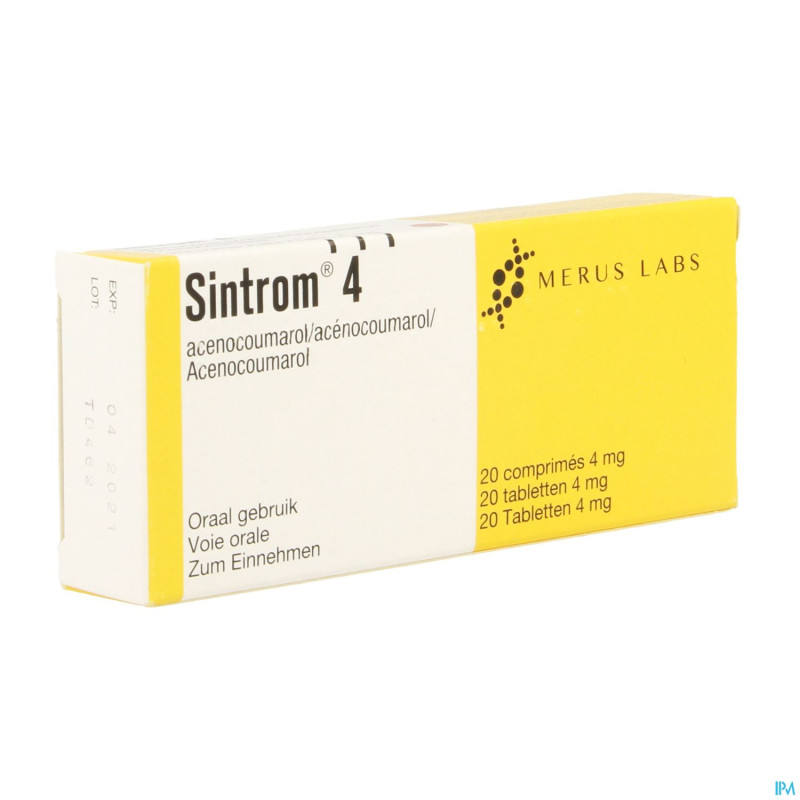 Sintrom comp  20x4mg