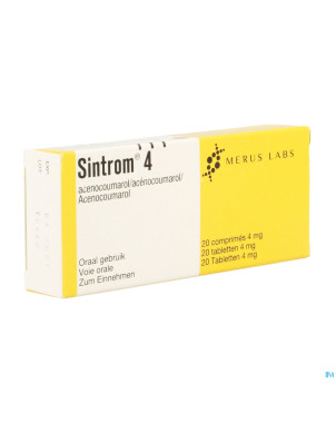 Sintrom comp  20x4mg