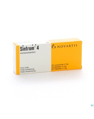 Sintrom comp  20x4mg