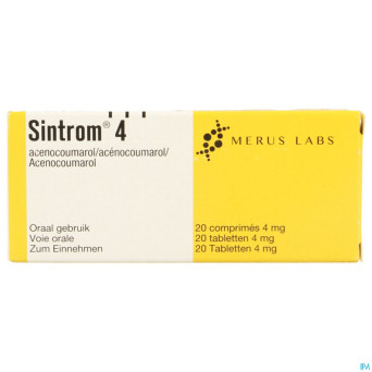 Sintrom comp  20x4mg