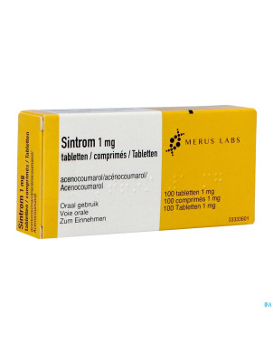 Sintrom comp 100x1mg