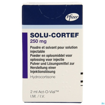 Solu-cortef act-o-vial 1x 250mg/2ml