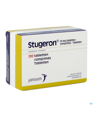 Stugeron comp  200 x 25 mg
