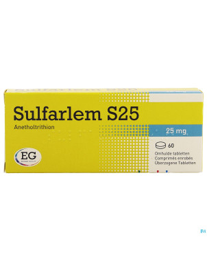 Sulfarlem s 25 drag. 60
